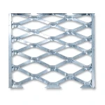 Galvanised Steel Expanded Metal Mesh Bahri Thickness 4.8 mm Width 2.44 m Length 4 m