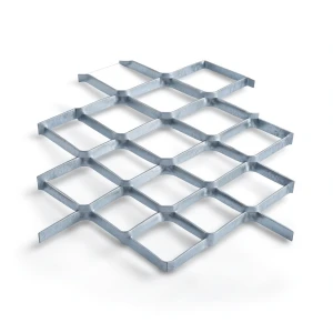 Galvanised Steel Expanded Metal Mesh Bahri Thickness 6 mm Width 2.44 m Length 4 m