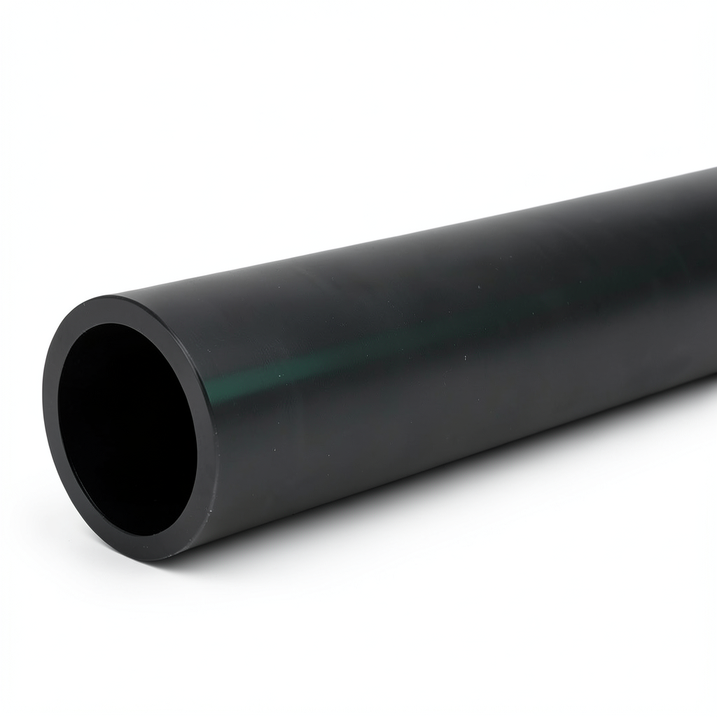 HDPE Polyethylene Plastic Pipe PN 12.5 Bar PE 80 400 mm SDR 11 Black