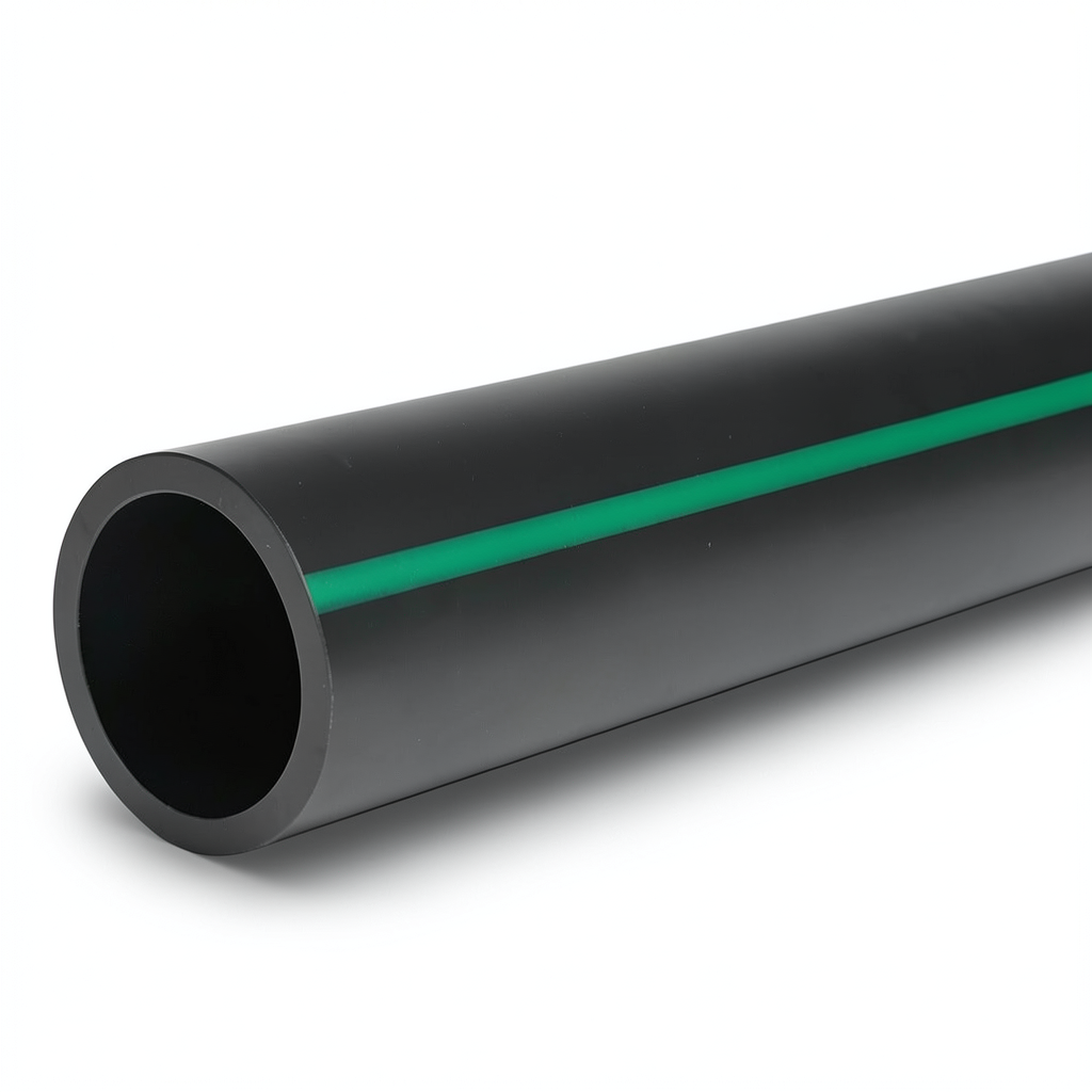 HDPE Pipe Nominal Pressure 12.5 Bar PE 80 OD 500 mm SDR 11 Black