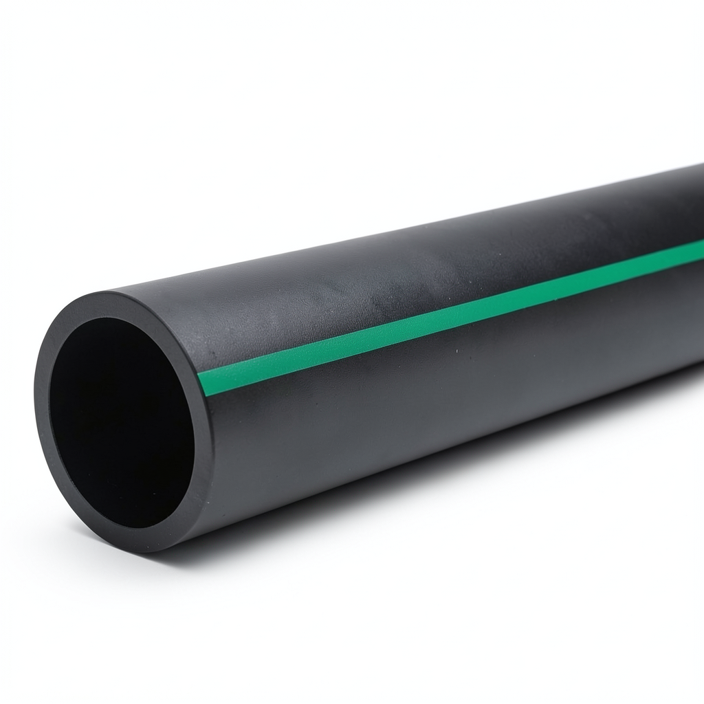 أنابيب بلاستيك HDPE ضغط 12.5 بار PE 80 قطر خارجي 630 مم SDR 11 لون أسود