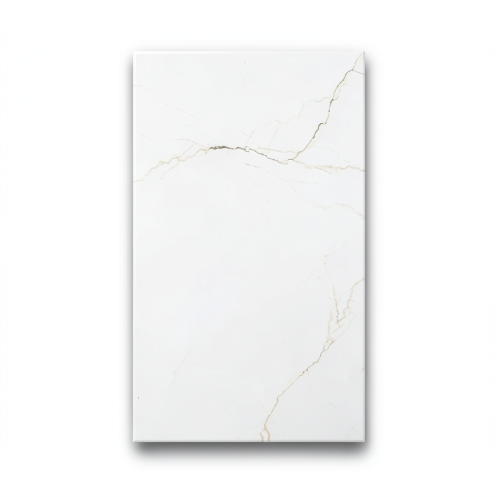 Porcelain Floors 60×120 cm, White Color, Lux Model