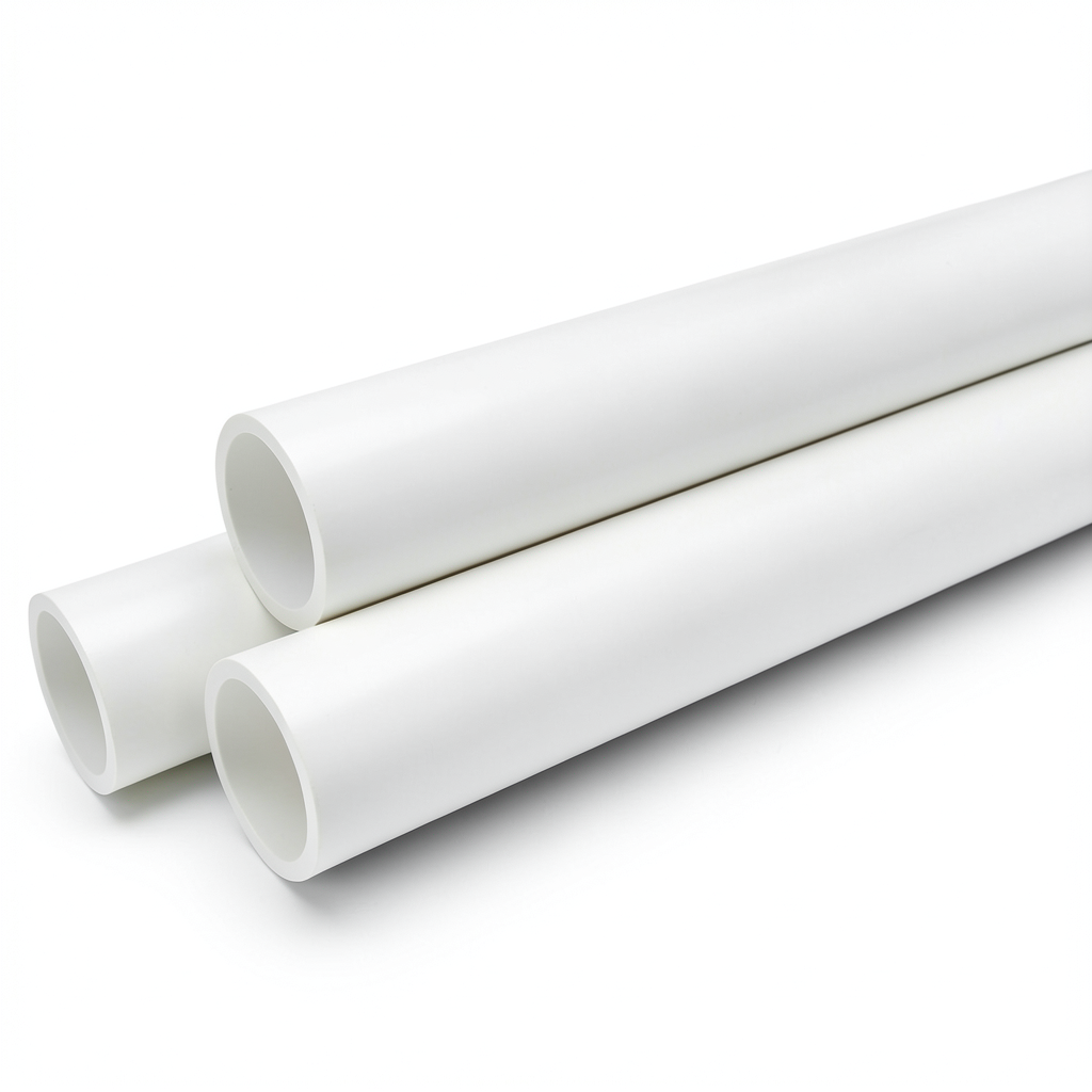 أنابيب UPVC للضغط من بلاسكو مقاس 6 إنش ضغط 13.8 بار سمك 8.03 مم لون أبيض