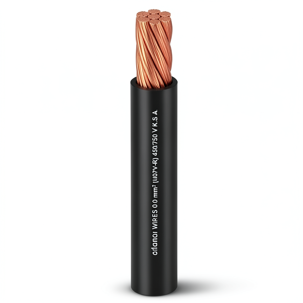 Alfanar 150 mm2 Stranded Copper Wire PVC Insulated 1.8mm Thickness 450/750V | Al Fanar