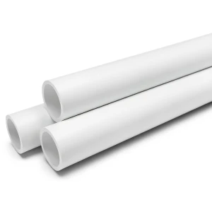 أنابيب ضغط UPVC مقاس ½1 إنش سمك 2.84 مم لون أبيض ضغط 17.2 بار