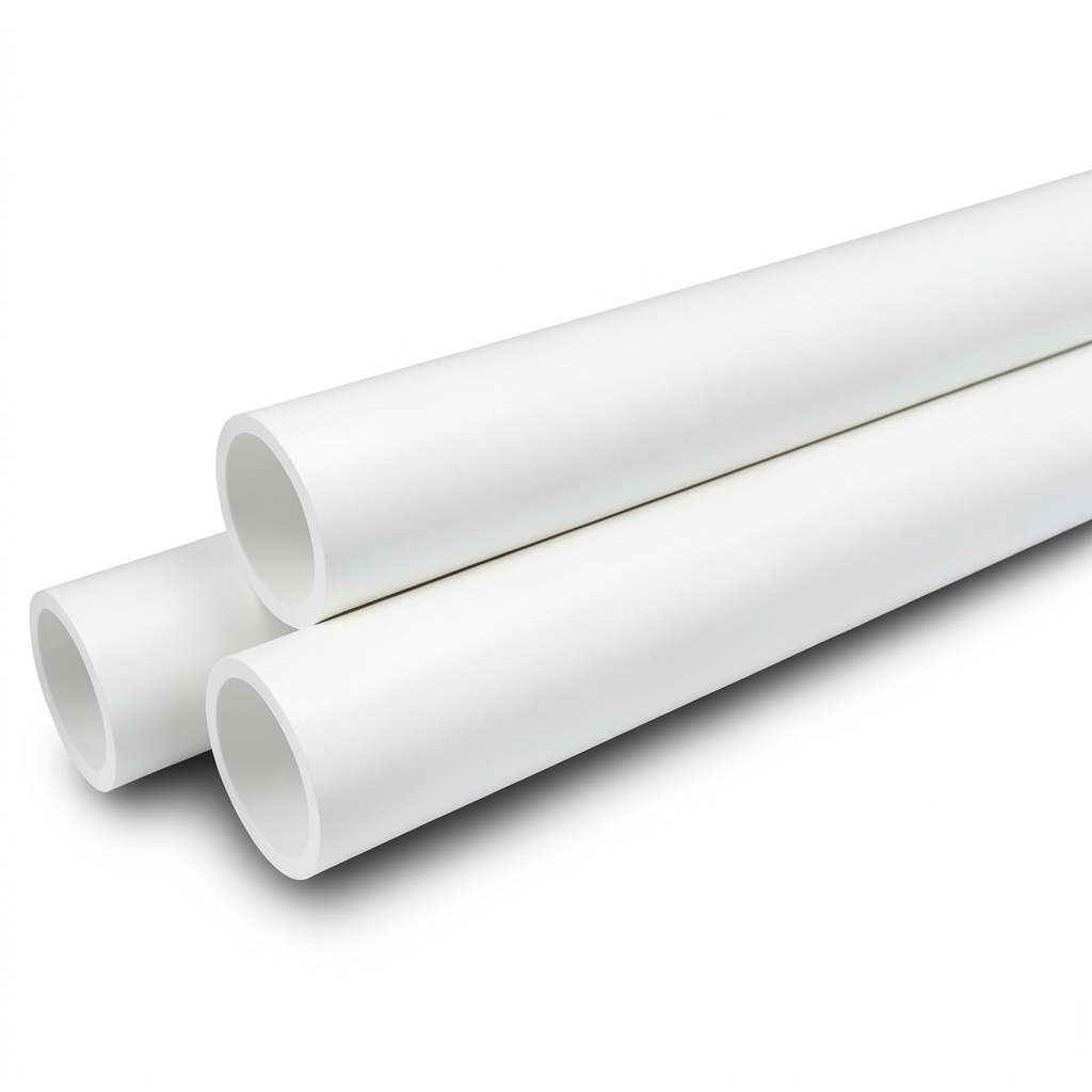 Pressure UPVC Pipes 4 inch Thickness 6.73 mm White, Nominal Pressure 17.2 Bar