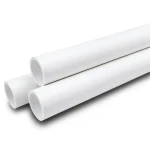 أنابيب ضغط UPVC مقاس ½ إنش سمك 1.57 مم أبيض، ضغط 21.7 بار
