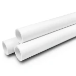 أنابيب ضغط UPVC مقاس ½1 إنش سمك 3.58 مم لون أبيض ضغط 21.7 بار