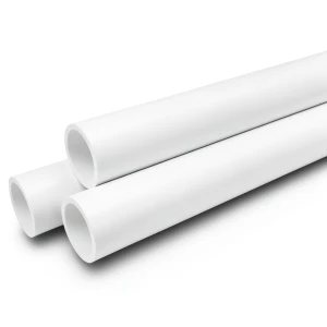 أنابيب ضغط UPVC مقاس ½1 إنش سمك 3.58 مم لون أبيض ضغط 21.7 بار