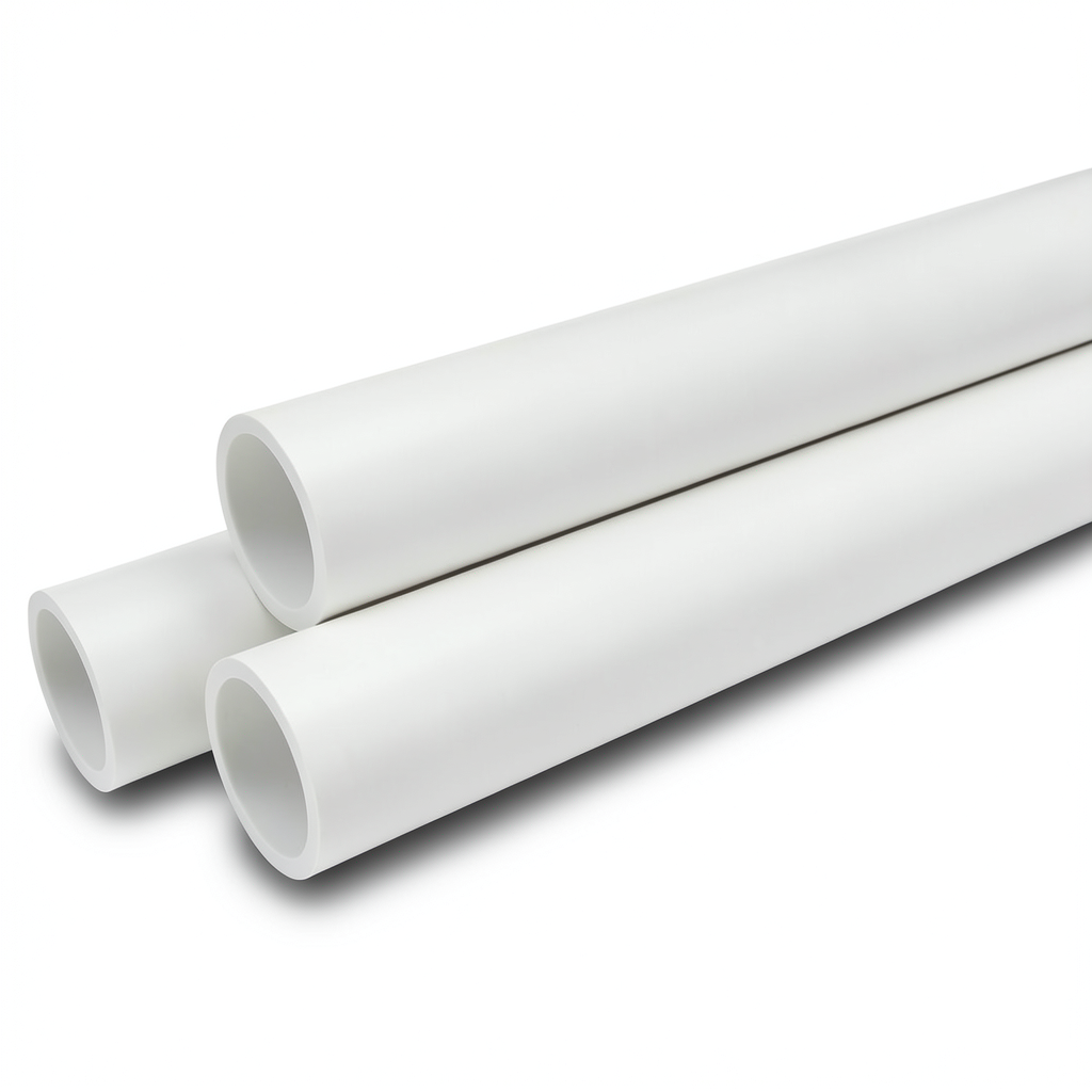 Pressure Pipes UPVC Nominal Pressure 21.7 Bar Size 2 inch Thickness 4.47 mm White