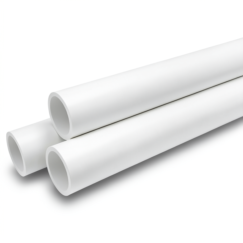 Pressure UPVC Pipes 3 inch, Thickness 6.58 mm, 21.7 Bar, White