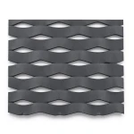 Hot Rolled Expanded Metal Sheet 2 mm Thickness 1.22 M Width 3 M Length