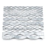 Hot Rolled Expanded Metal Wiremesh Drie Shape 1.2 mm Diameter 2.44x4 m