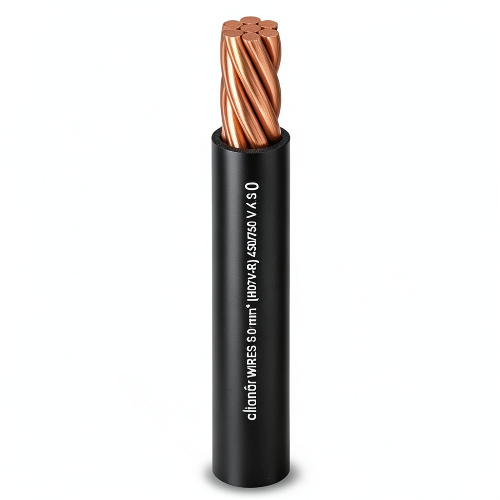 PVC Insulated Stranded Copper Wire 450/750V 300sq mm 300ft Length | Al Fanar