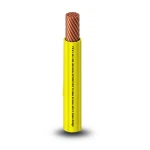 THHN/THWN Copper Cable 8.37 mm² Size, 5.5 mm Diameter, 600 V, 250 Ft Length, Yellow | Al Fanar