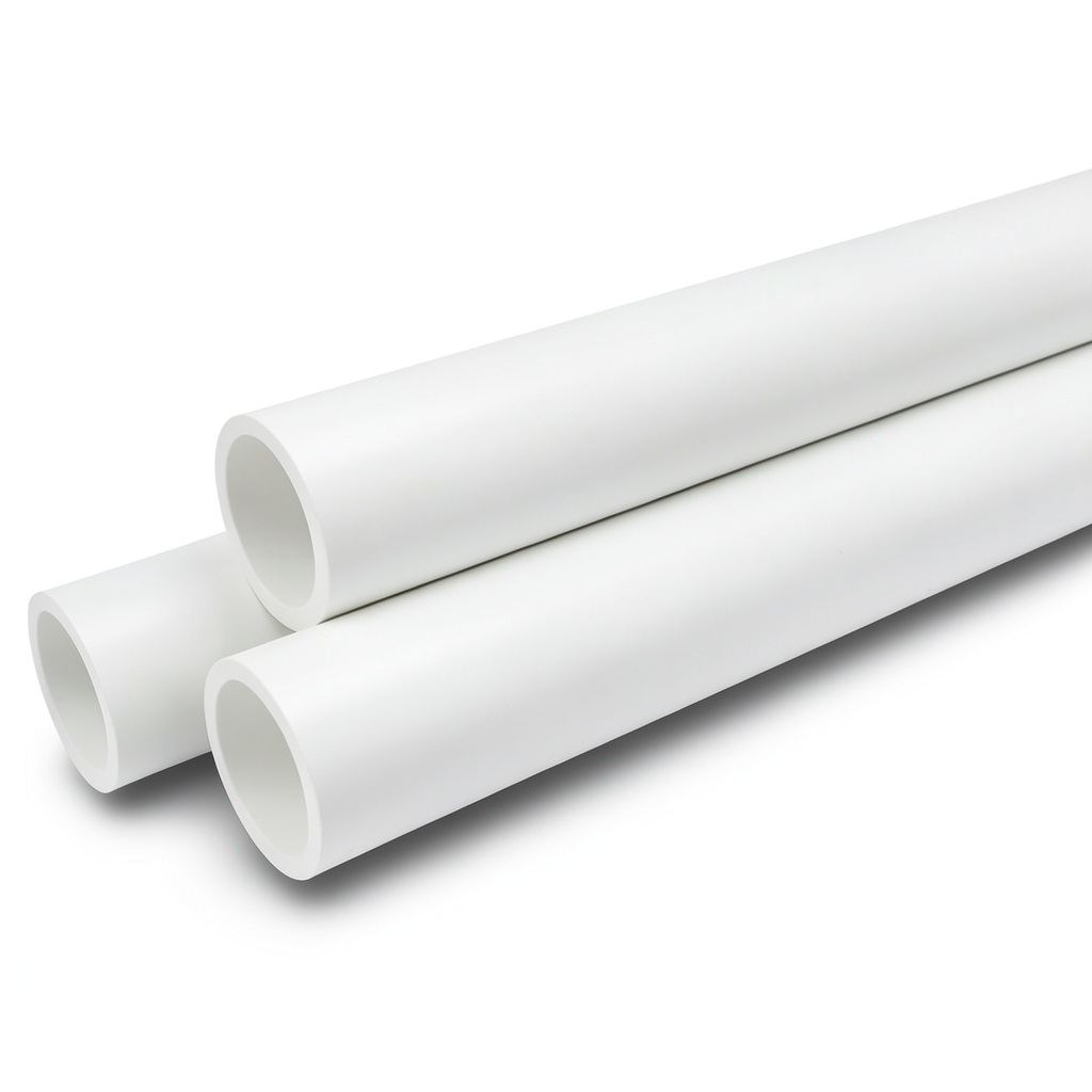 Pressure UPVC Pipes Nominal Pressure 13.8 Bar Size 8 inch Thickness 10.41 mm White