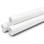 انابيب الضغط UPVC مقاس 1 إنش سمك 1.96 مم لون أبيض ضغط 17.2 بار