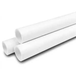 أنابيب ضغط UPVC مقاس ¼1 إنش سمك 2.49 مم لون أبيض ضغط 17.2 بار