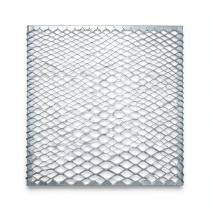 Bait Al Tatawor Galvanised Steel Expanded Metal Mesh 3mm Thickness 2.44m Width 7m Length Bahri Grade