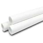 أنابيب ضغط UPVC مقاس ½1 إنش سمك 2.84 مم لون أبيض ضغط 17.2 بار