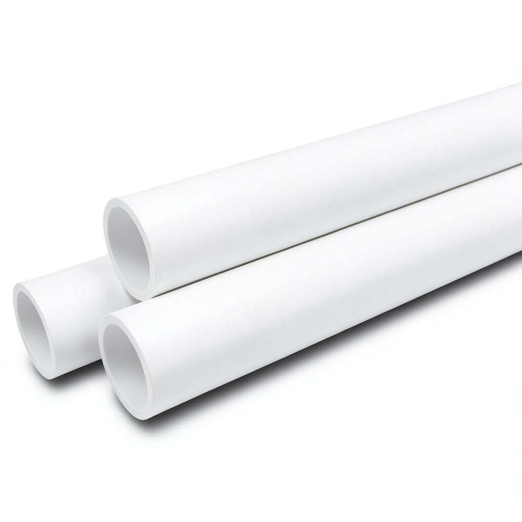 Pressure UPVC Pipes 2 inch Size, 3.56 mm Thickness, 17.2 Bar Pressure, White