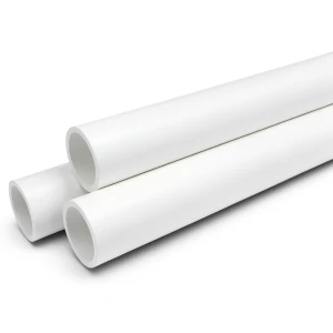 أنابيب ضغط UPVC مقاس 8 إنش سمك 12.90 مم لون أبيض ضغط 17.2 بار