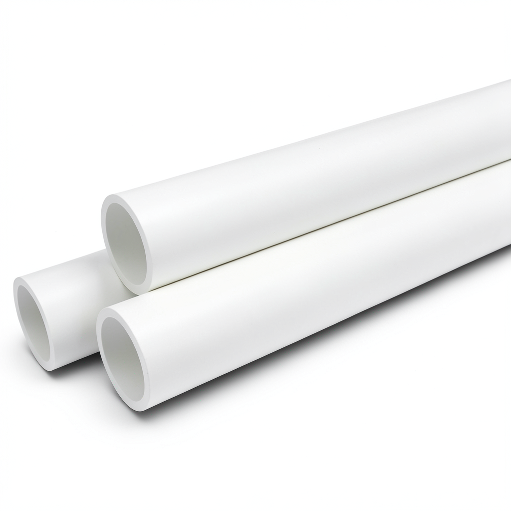 أنابيب ضغط UPVC مقاس 8 إنش سمك 12.90 مم لون أبيض ضغط 17.2 بار
