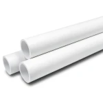 أنابيب ضغط UPVC مقاس ½ إنش سمك 1.57 مم أبيض، ضغط 21.7 بار