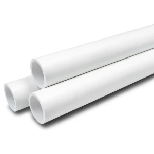 أنابيب ضغط UPVC مقاس ½ إنش سمك 1.57 مم أبيض، ضغط 21.7 بار