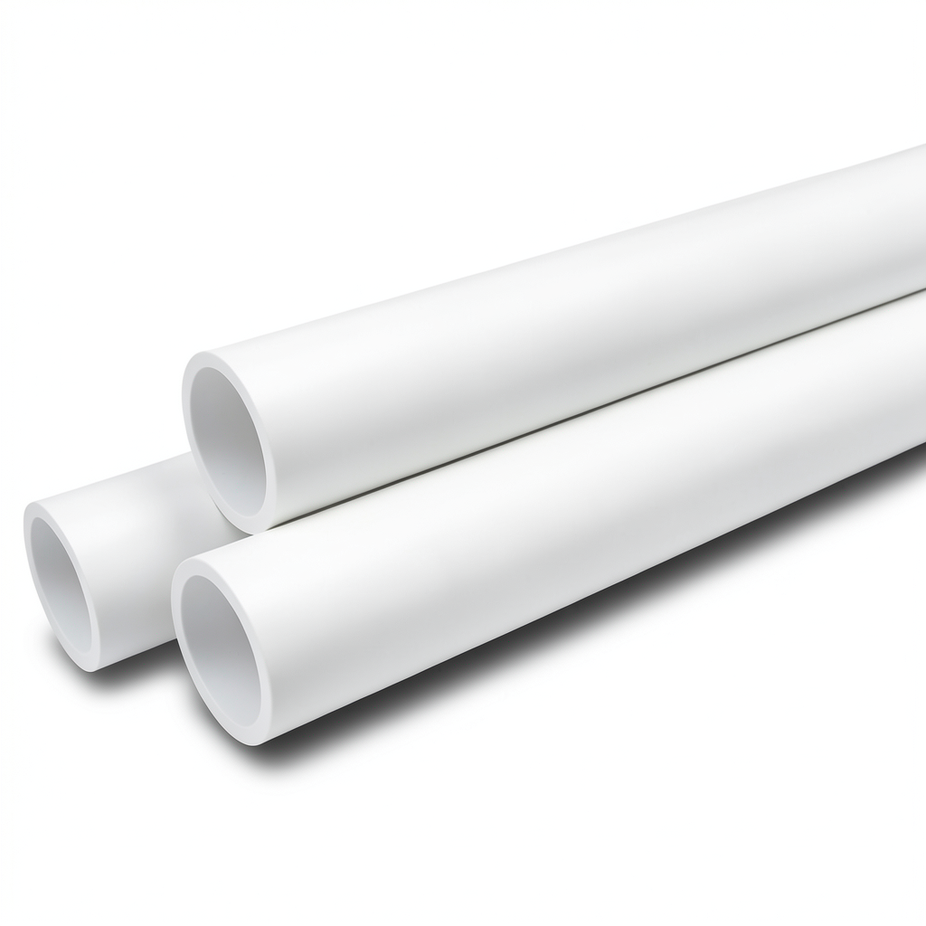 Pressure UPVC Pipes ½ inch Size 1.57 mm Thickness White, 21.7 Bar