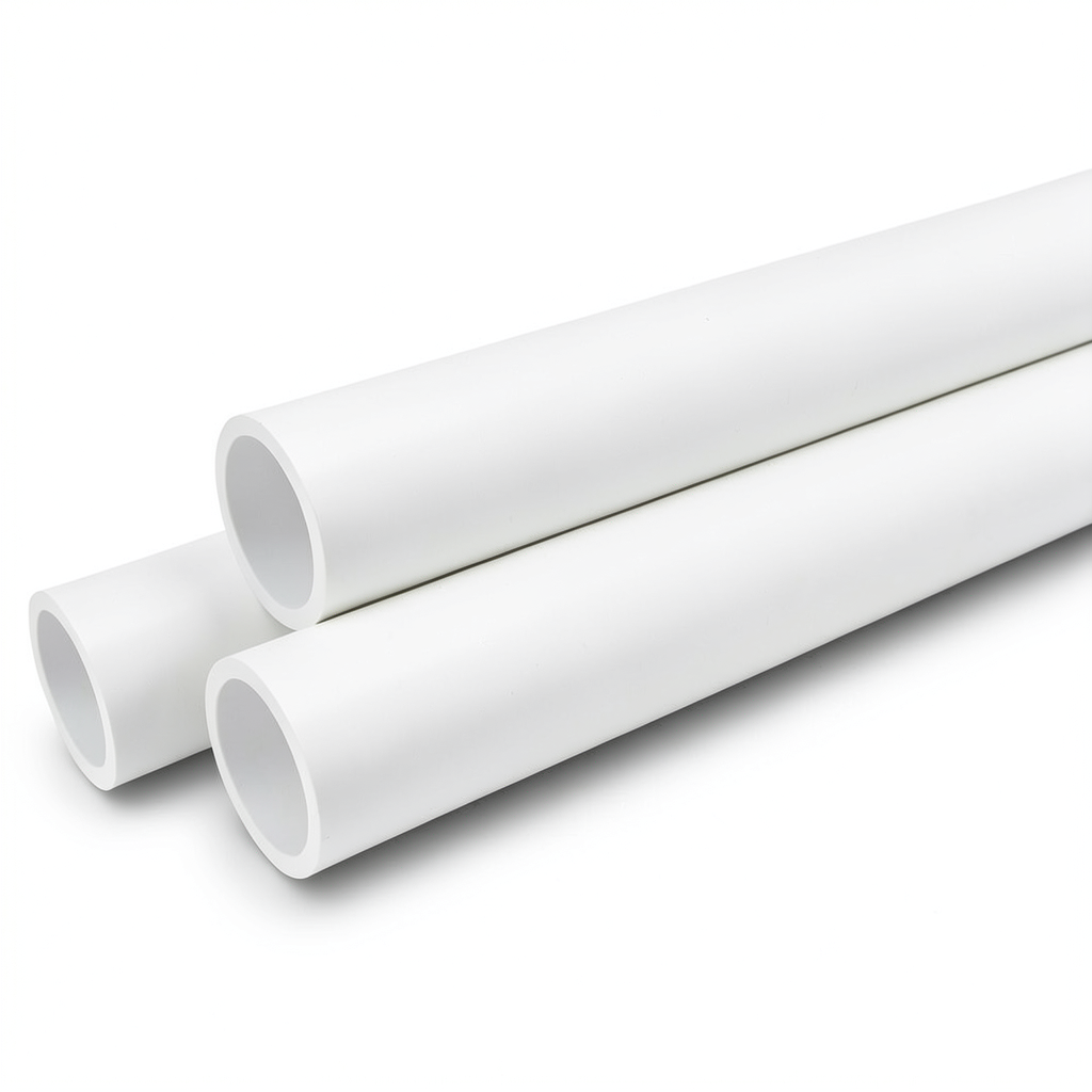 أنابيب ضغط UPVC مقاس ¾ إنش سمك 1.98 مم أبيض، ضغط 21.7 بار