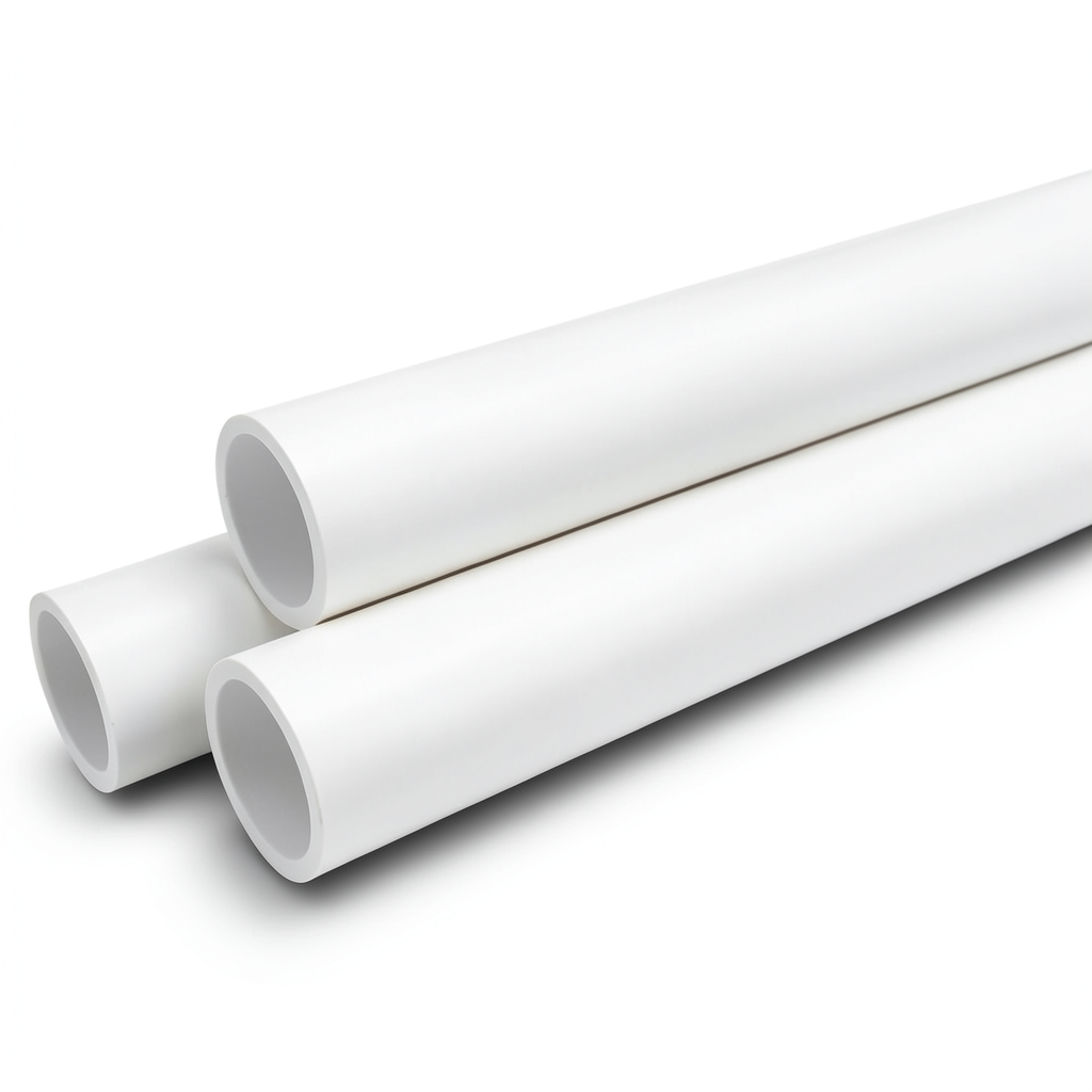 Pressure UPVC Pipes 1 inch Size 21.7 Bar Pressure 2.46 mm Thickness White