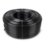 لفة انابيب HDPE ضغط 12.5 بار PE 80 قطر خارجي 90 مم سمك 10.1 مم لون اسود