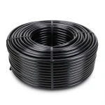 لفة انابيب بلاستيك HDPE ضغط 12.5 بار، قطر خارجي 110 مم، سمك 12.3 مم، لون اسود