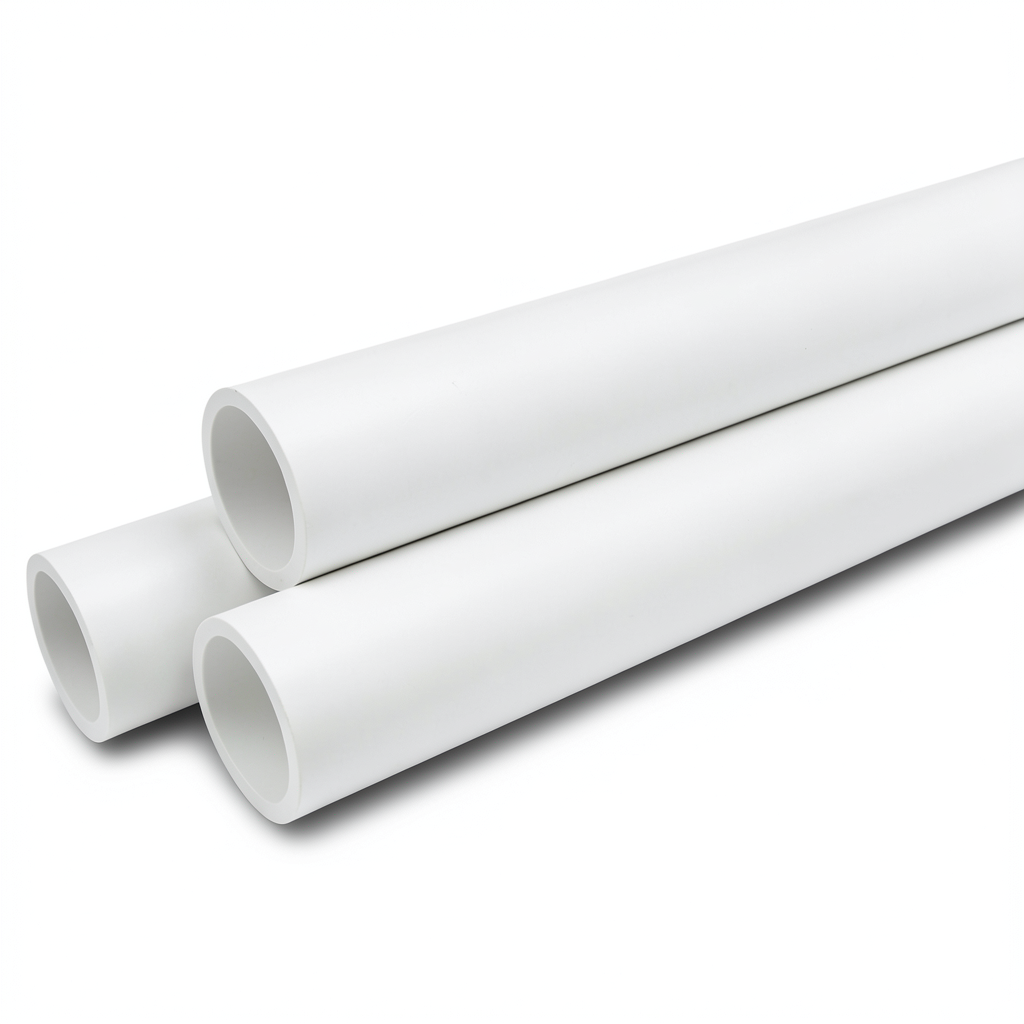 Pressure Pipes UPVC Nominal Pressure 21.7 Bar Size 2 inch Thickness 4.47 mm White