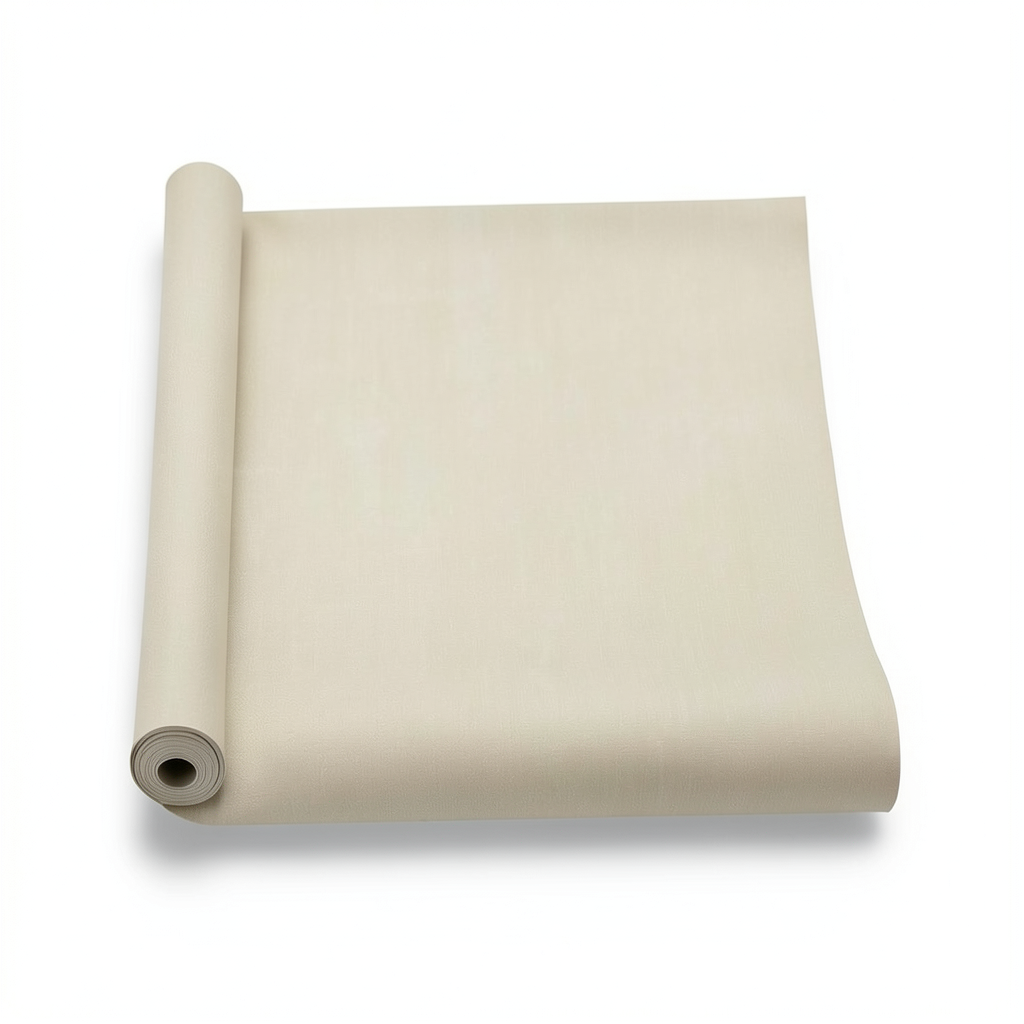 Plain Wallpaper Beige Color 10m x 0.53m, Model 48495