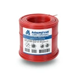 سلك كهرباء مجدول نحاس 50 مم²، 450/750 فولت، عزل PVC 70°C، أحمر | شركة كابلات الشرقية للصناعة