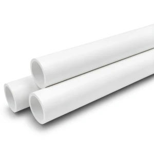 Pressure UPVC Pipes 6 inch Thickness 12.47 mm White Color, 21.7 Bar