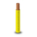 كابل نحاس THHN/THWN مقاس 3.31 مم² قطر 3.4 مم 600 فولت طول 250 قدم عزل PVC أصفر | شركة الفنار