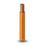 كابل نحاس THHN/THWN معزول PVC 105°C مقاس 0.82 مم² 600 فولت طول 300 قدم برتقالي | شركة الفنار