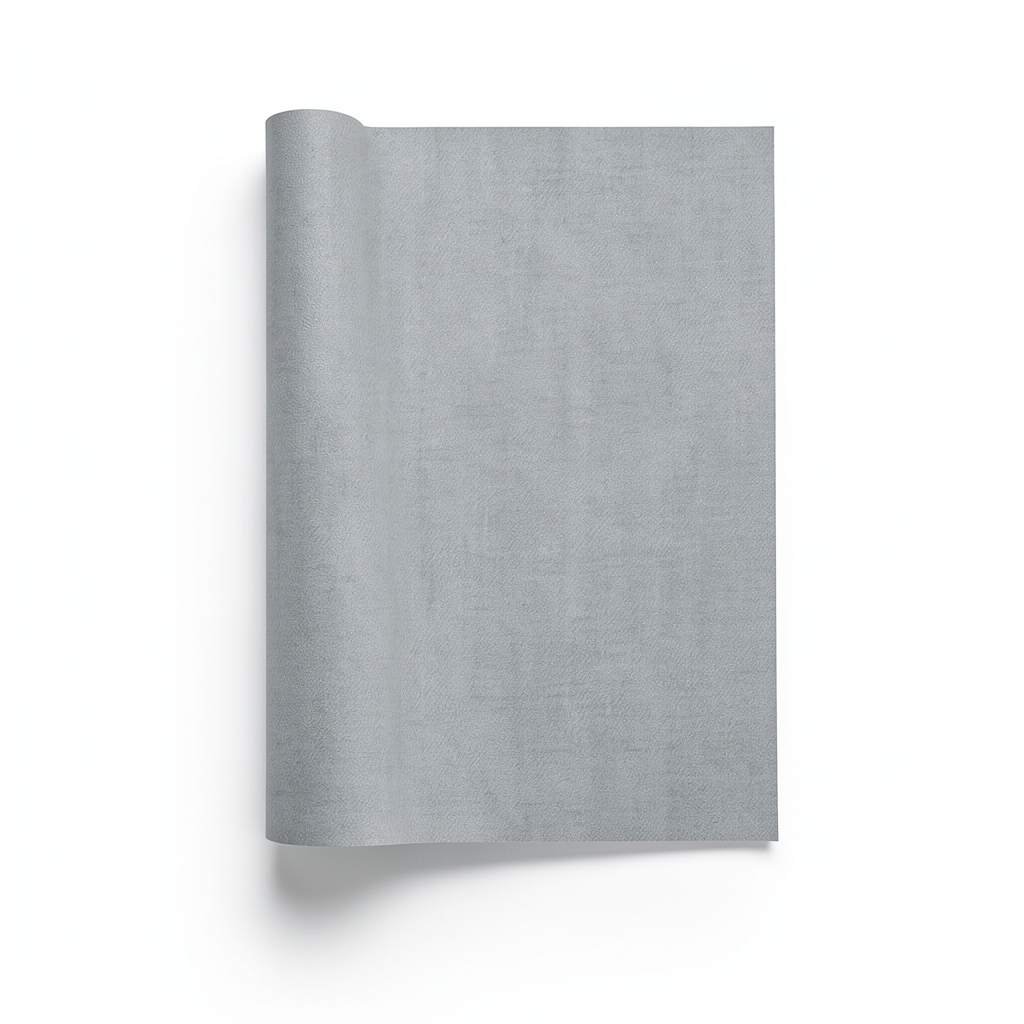 Plain Italian Wall Decoration 10m x 0.53m Grey, Model 41252