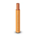 كابل نحاس THHN/THWN معزول PVC 105°C مقاس 0.82 مم² 600 فولت طول 300 قدم برتقالي | شركة الفنار