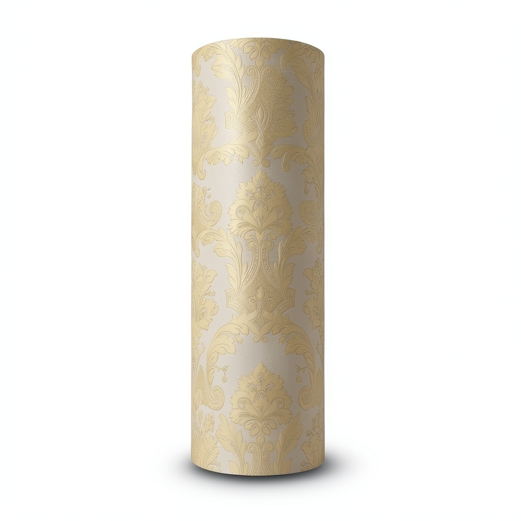 Classic Wallpaper Length 10m, Width 0.53m, Gold Color