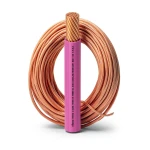 كابل نحاس THHN/THWN مقاس 8.37 مم² 600 فولت معزول PVC اللون وردي | شركة الفنار