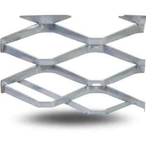 Bait Al Tatawor Galvanised Steel Expanded Metal Mesh 3mm Thickness 2.44m Width 7m Length Bahri Grade