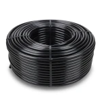 HDPE Coil Pipe Pressure 4 Bar PE 80, 125 mm OD, 3.9 mm Thickness, Black