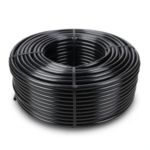 HDPE Coil Pipe 12.5 Bar Pressure PE 80, 32 mm OD, 3.6 mm Thickness, Black