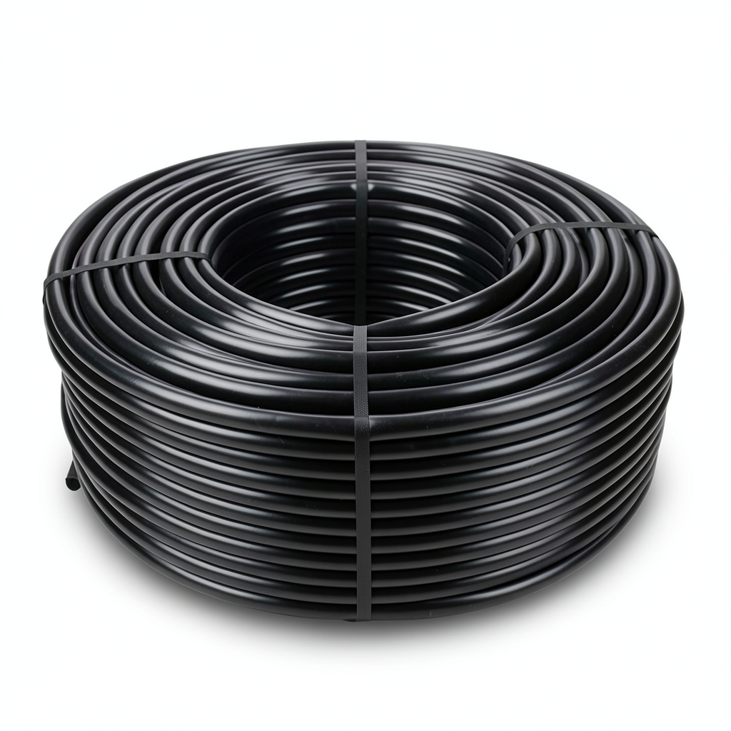لفة انابيب HDPE ضغط 12.5 بار PE 80 قطر خارجي 32 مم سمك 3.6 مم لون اسود
