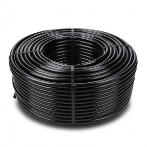 HDPE Coil Pipe 12.5 Bar Pressure PE 80, 40 mm OD, 4.5 mm Thickness, Black
