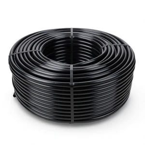 High Density Polyethylene Coil Pipe Nominal Pressure 12.5 Bar PE 80 OD 63 mm Thickness 7.1 mm Black Color